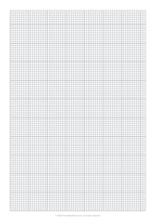 Free printable graph paper — Medium — PDF download
