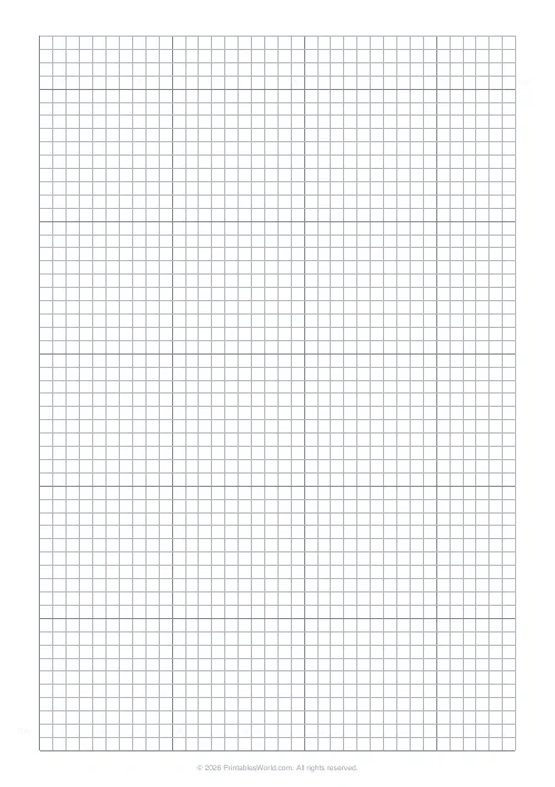 Free printable graph paper — 5 mm — PDF download
