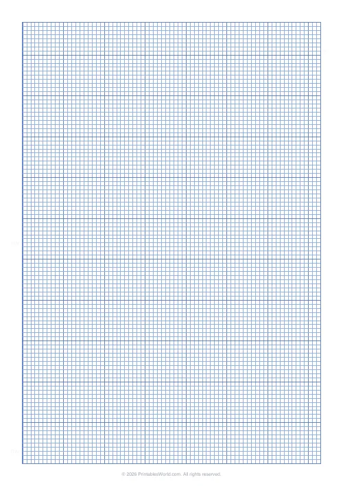 Free printable diamond painting canvas grid (blue lines), PDF download