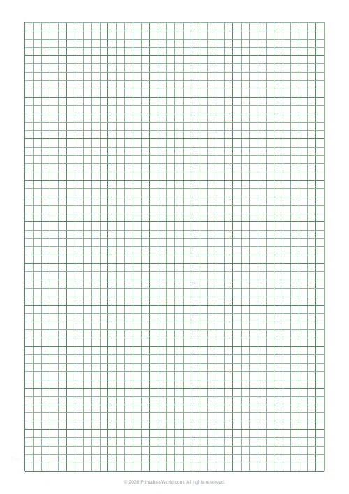 Free printable graph paper — Medium — PDF download