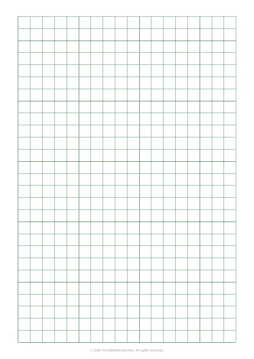 Free printable graph paper — 10 mm (1 cm) — PDF download