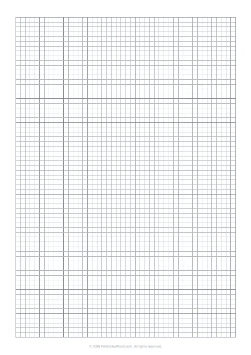 Free printable graph paper — 4 mm — PDF download