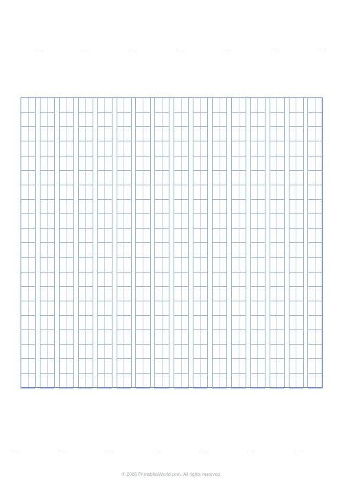 Free printable genko yoshi paper — Blue — PDF download