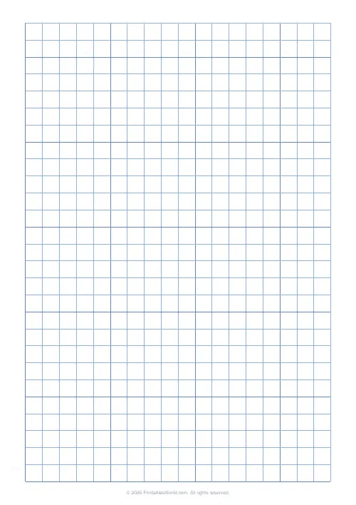Free printable graph paper — Light — PDF download