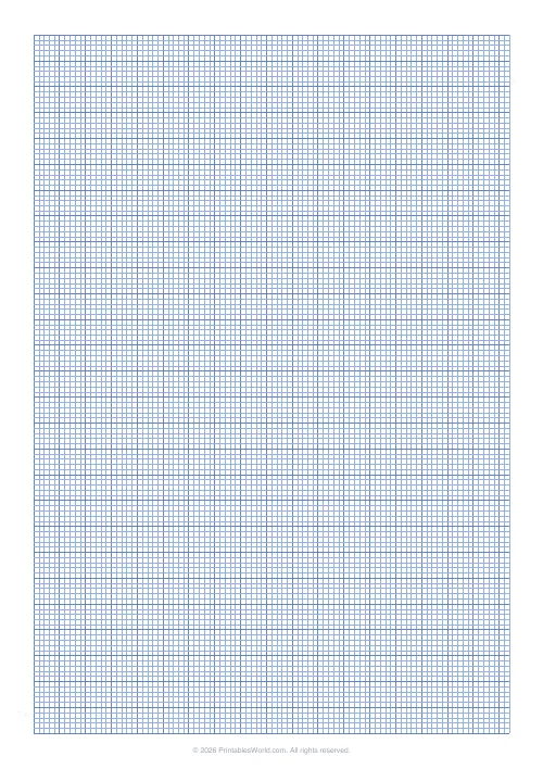 Free printable graph paper — Medium — PDF download
