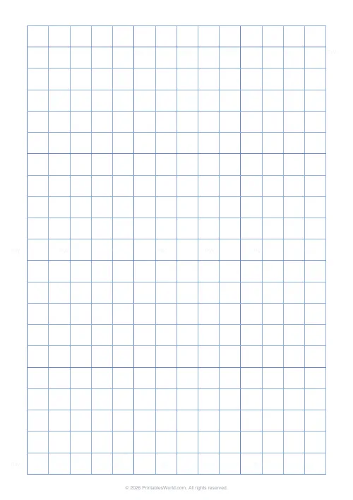 Free printable graph paper — Medium — PDF download