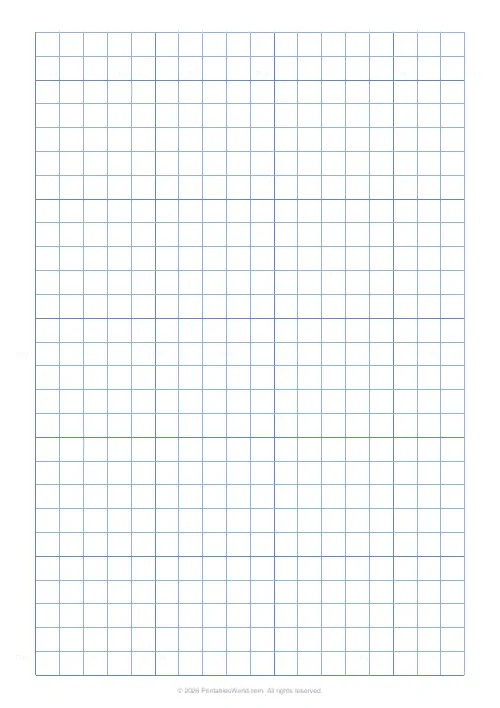 Free printable graph paper — 10 mm (1 cm) — PDF download