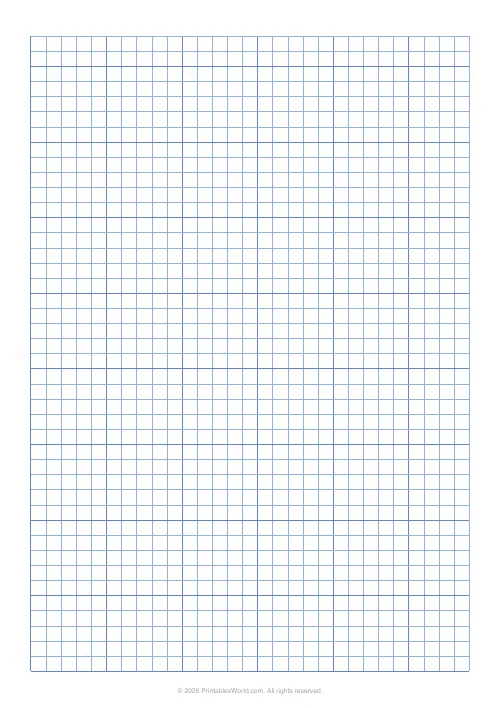 Free printable graph paper — Medium — PDF download