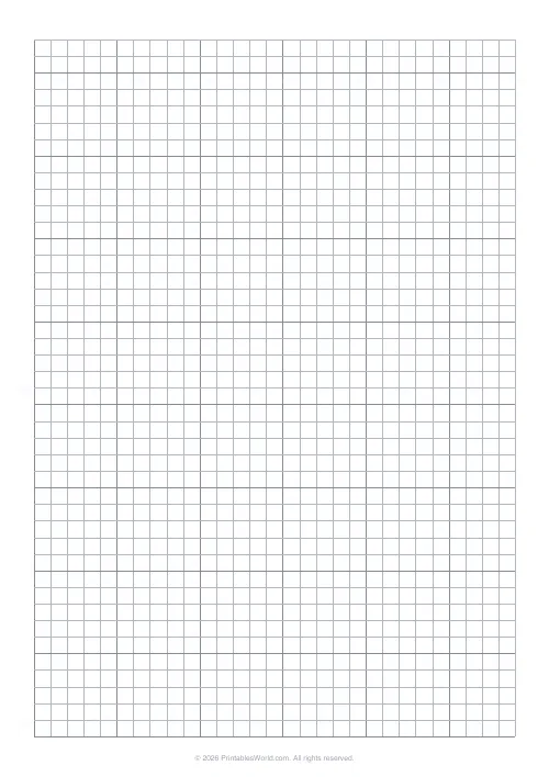 Free printable graph paper — Gray — PDF download