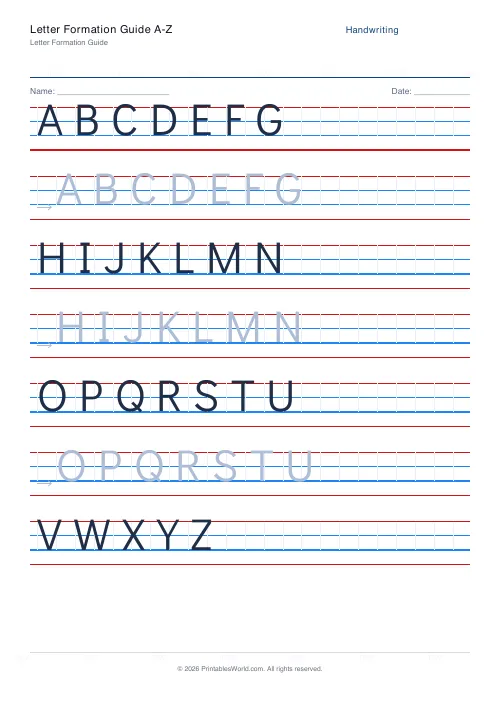 Free printable handwriting practice — Didact Gothic (print) — PDF download