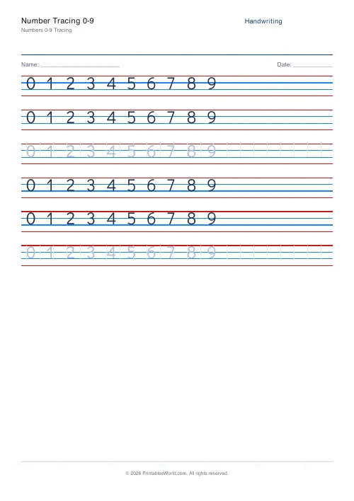 Free printable handwriting practice — Didact Gothic (print) — PDF download