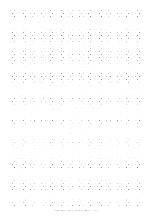 Free printable isometric dot paper — 5 mm — PDF download