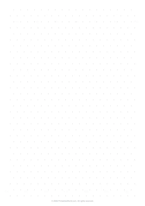 Free printable isometric dot paper — 10 mm — PDF download