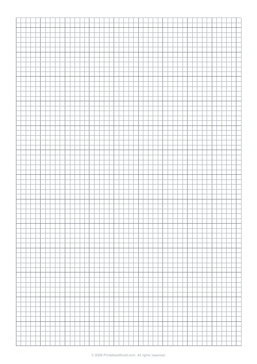 Free printable graph paper — Medium — PDF download