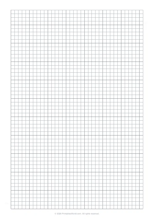 Free printable graph paper — 5 mm — PDF download