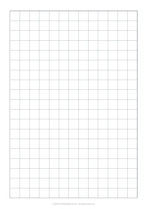 Free printable graph paper — Light — PDF download