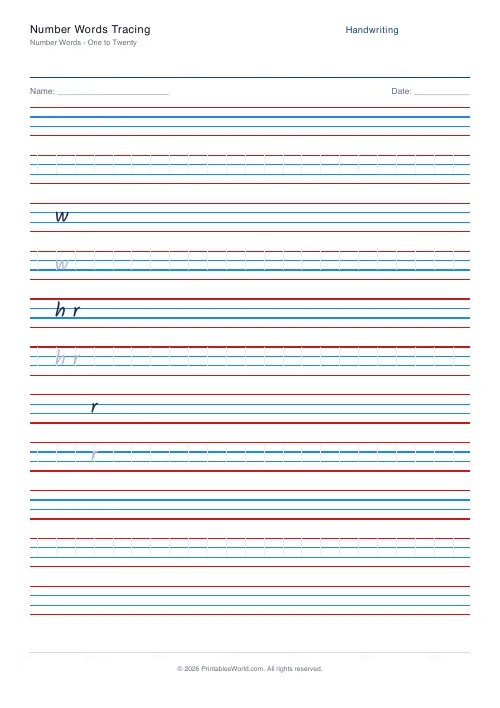 Free printable handwriting practice — Kalam — PDF download