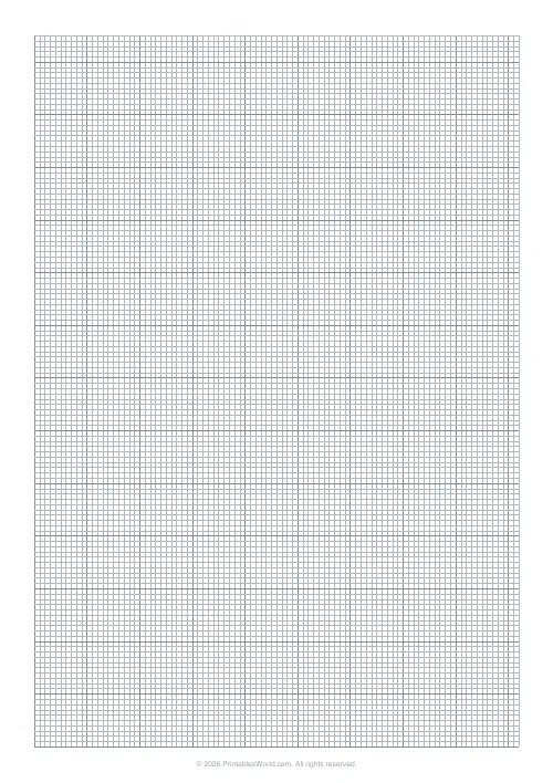 Free printable graph paper — 2 mm — PDF download
