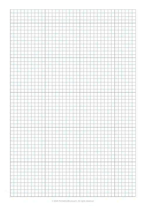 Free printable graph paper — Medium — PDF download
