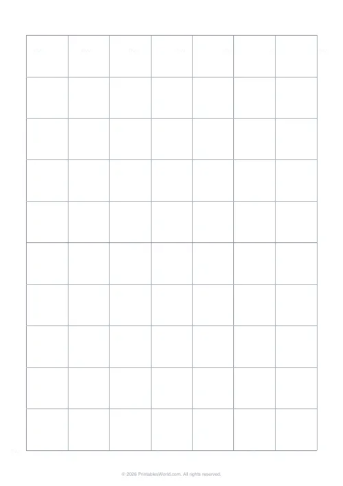 Free printable graph paper — 10 mm (1 cm) — PDF download