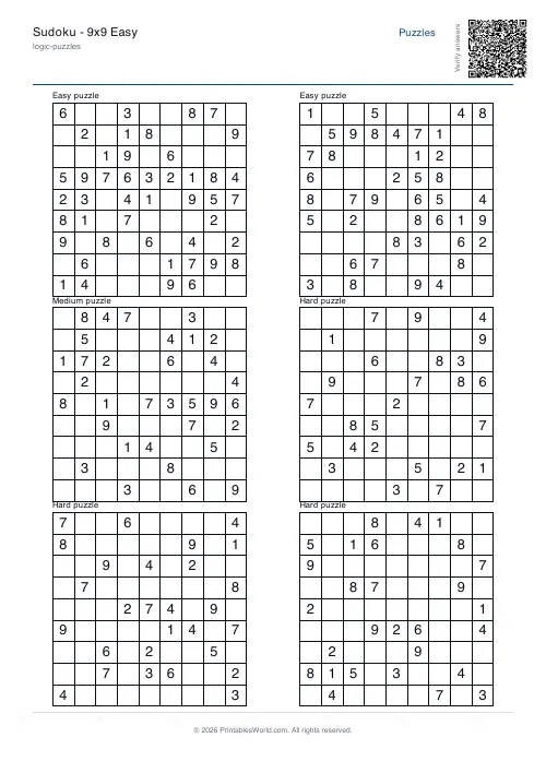 Free printable sudoku puzzle — Mixed — PDF download