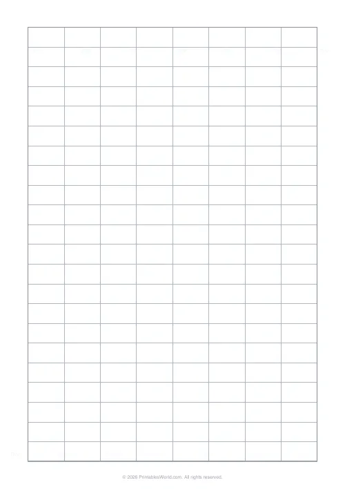 Free printable graph paper — Medium — PDF download